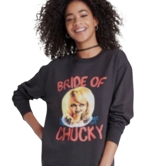 Bride Of Chucky Tiffany Pullover Sweatshirt - Picture 3 of 8